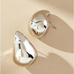 Anthropologie Petra Drop Earrings Silver